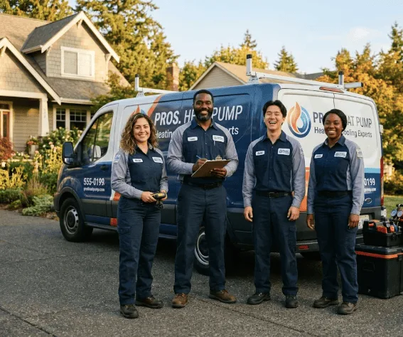 Heat Pump Installation company in Larwill, IN